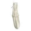 Womens Cotton Mid-Calf Socks With Bow Detail Japanese Style Ribbed Crew Soft Breathable Stackable Teens Young Adults