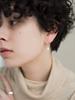 Novice Tokyo Baroque Freshwater Pearl Hoop Pierce (Earrings) Baroque Pearl Hoop Pierce [Silver 925] / Silver