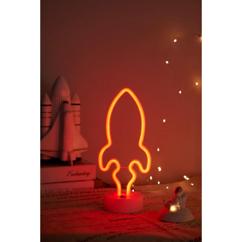 Creative LED Heart Neon Light - Romantic Atmosphere Table Lamp for Bedroom Decor