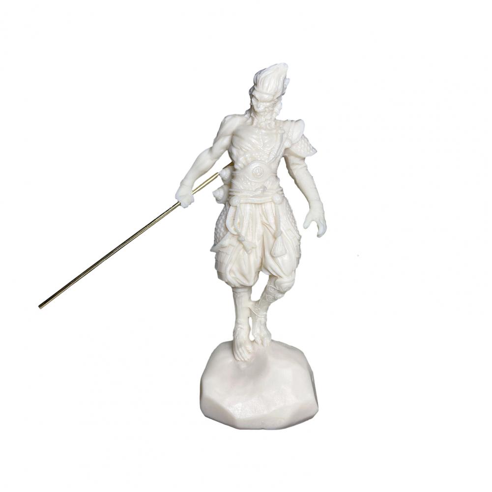 Sun Wukong Wystrój Domu Posąg Sun Wukonga Ręcznie Rzeźbiona Figurka Wukonga z Taguy Wykwintna Rzeźba Wielkiego Równego Niebu na Biurko