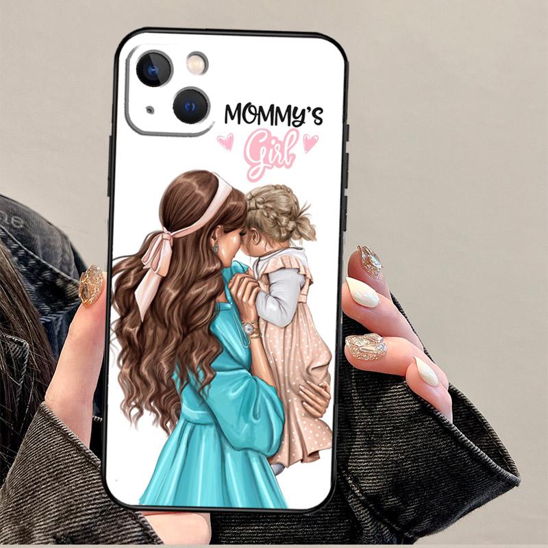 SUPER MOM MUM MAMA BABY Phone Case For iPhone 17 Pro Max 17 Air 14 13 12 11 15 16 Pro Max mini 16 Plus 16e Cover