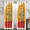 Elegant Abstract Artworks Morandi  Window Curtains Blinds For Kids Bedroom Living Room Bathroom Kicthen Door Hall Home Decor