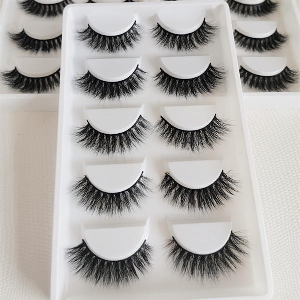 High Quality 100% Real Siberian Mink Fur 3D Mink Eyelashes