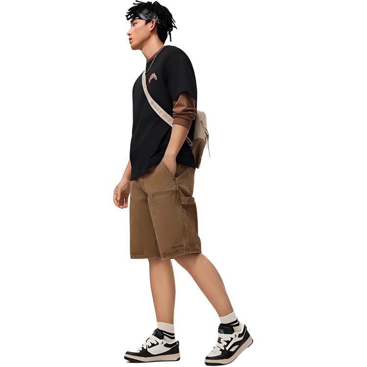 Li Ning BADFIVE T Shirt Men's Black AHSU435-1