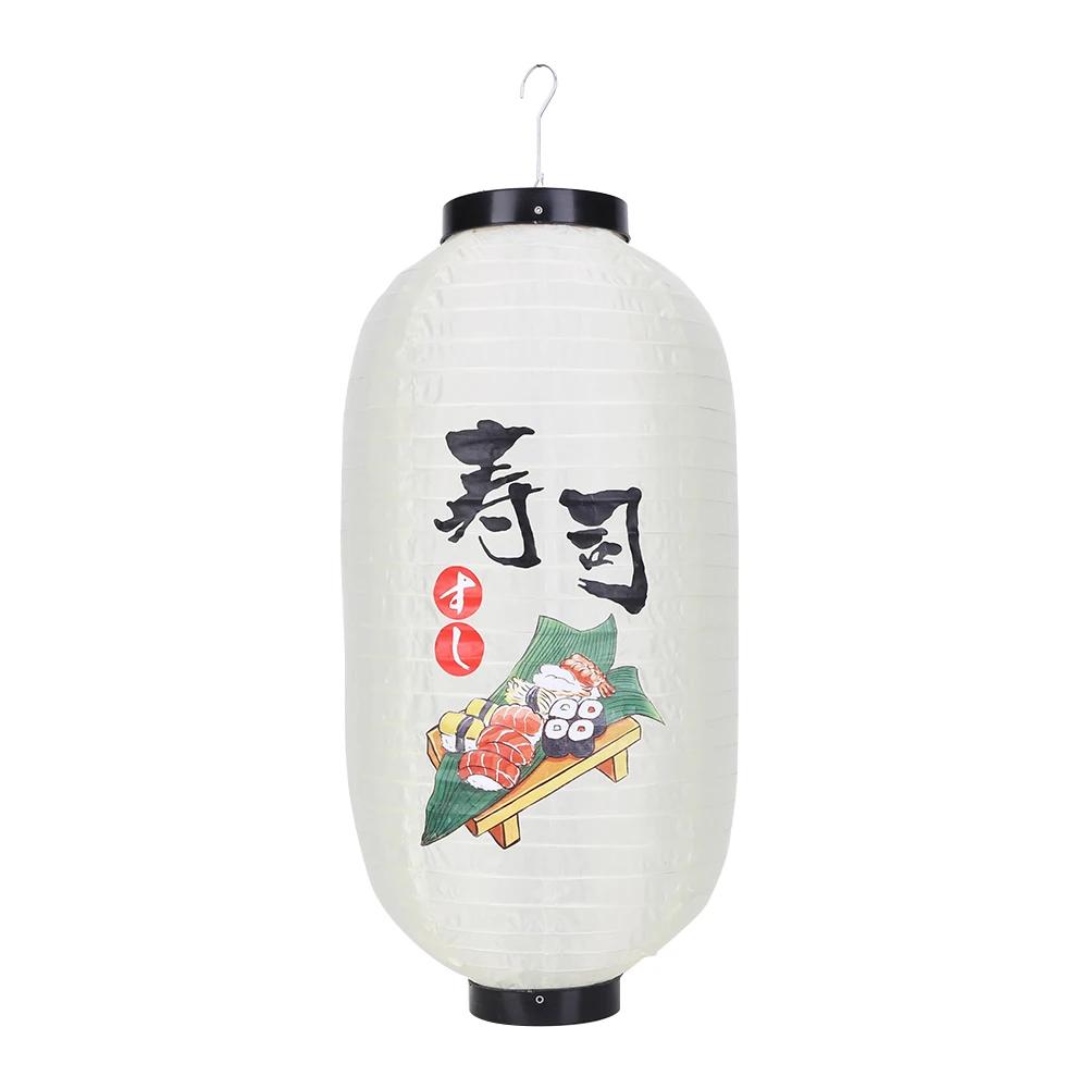 Japanese Style Lanterns 10 inch Traditional Chinese Printing Hanging Lanterns Bistro Ramen Sashimi Sushi Restaurant Decoration