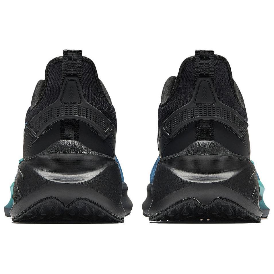 Anta Cloud Trail Comfortable Fashion Shock Absorbing Lightweight Low Top Short Distance Running Shoes Men Sneaker Black Blue 112515504R-4