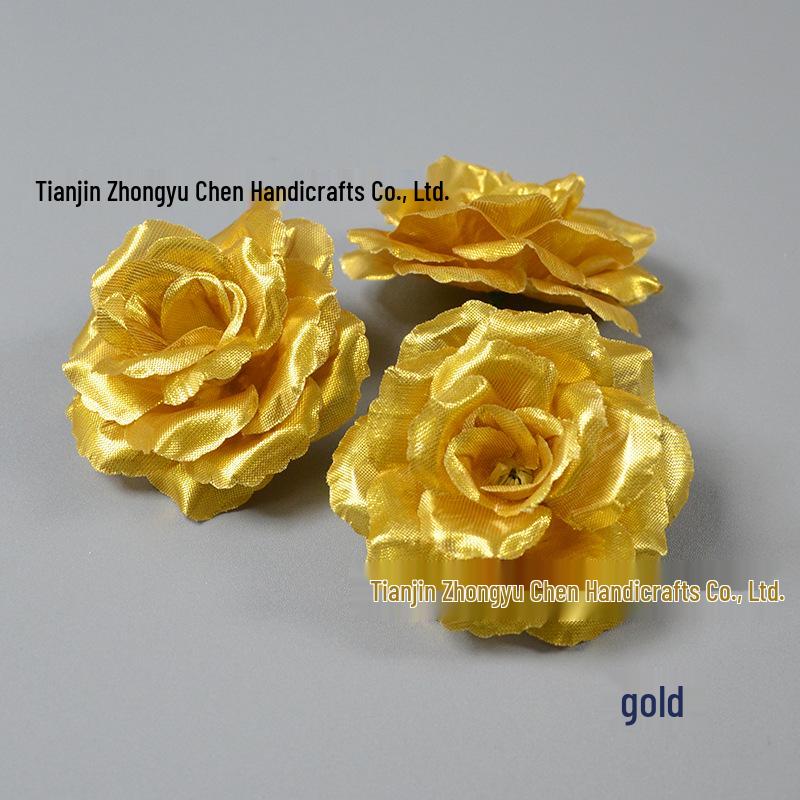 8CM Silk Rose Flowers for Wall, Box Projects, Scenery, Weddings, Flower Balls, and Ceiling Decor