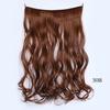 Luxurious Women Hair Extensions Long Wavy Synthetic Hairpiece 45cm For Effortless Elegance