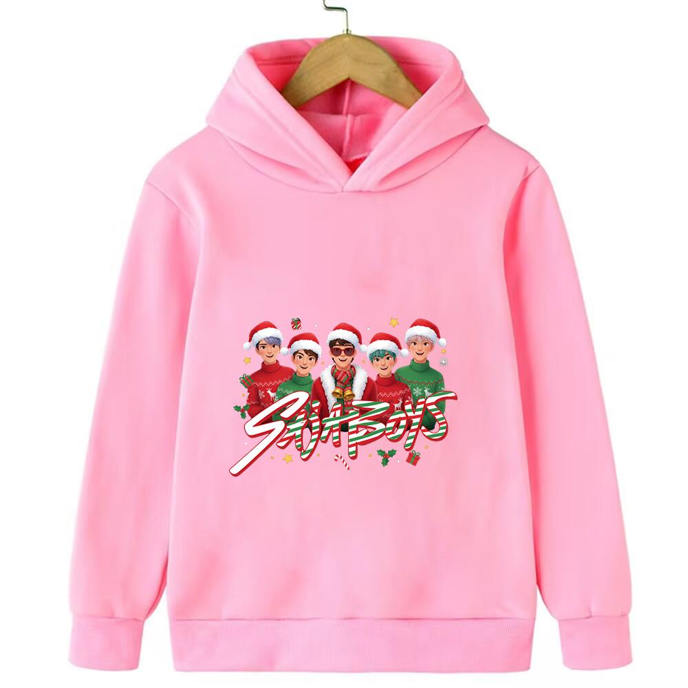

Hoodies Sweatshirts Girls Kids Girl Cartoon Print Fashion Hoodie Cute Casual Comfort Hoodie Top 160cm