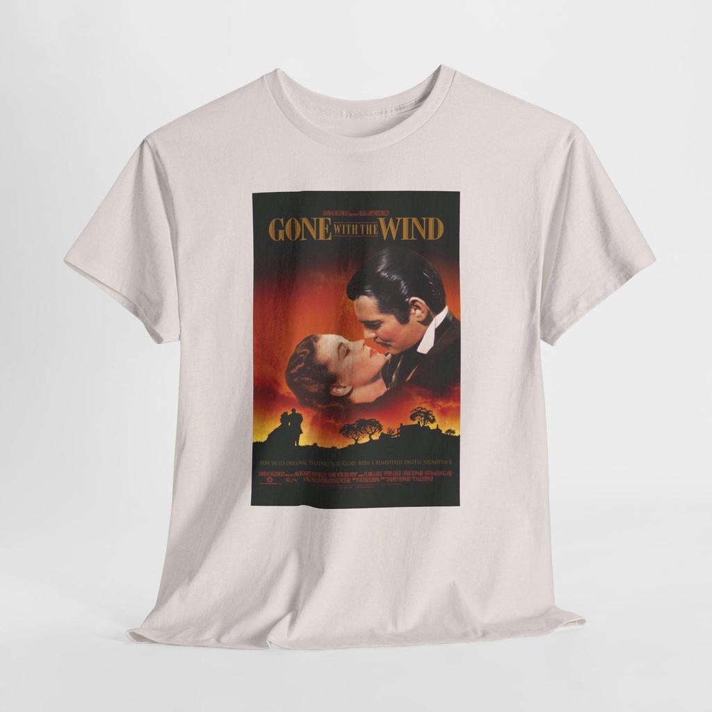 Gone With The Wind V1 Unisex Tee, Graphic Tee, Vintage Style T-Shirt, Retro Shirt, Comedy Movie Lover Gift