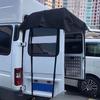 Outdoor Camping Shelter Universal RV Rear Door Awning Waterproof Durable Sunshade For Camper Van Tailgate Canopy
