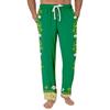Gestreifte Pyjamahose Nachtwäsche Lässig Kordelzug Elastischer Bund Hose Bequem Gerade Yoga Lockere Hose