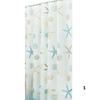 Waterproof Peva Shower Curtain Set With 12Hooks 71"X79" Plastic Shower Curtain For Bathroom Decor Washable Shower Curtain