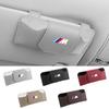 BAGE7 2026 Car Sticker Car Visor Glasses Holder Box Sunglasses Storage Bag Case Accessories For BMW M1 M2 M3 X3M X4M X5M X6M X1 X7 E30