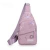 Mini Brusttasche für Damen Mode Print Crossbody Sling Rucksack Leichte Lässige Umhängetasche Große Kapazität Reise Tagesrucksack
