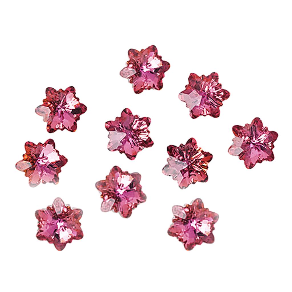 10Pcs Rhinestone Set Multi-Shapes Glitter Stones Rhinestones Nails Crystal Nail Art Rhinestones DIY Nail Art Accessory