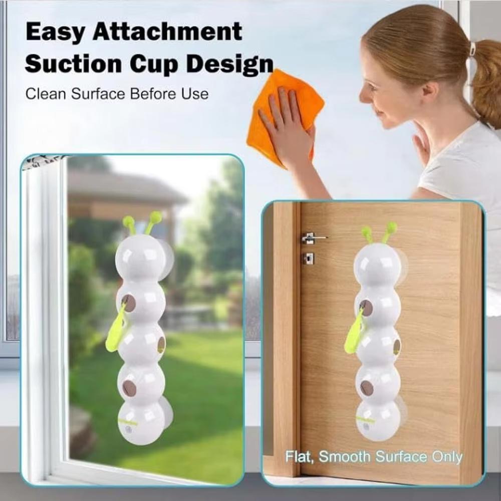 Intelligent Sensing Interactive Cat Toy Creative Durable Scratch Resistant Cat Teasing Stick Usb Rechargeable Caterpillar Toy