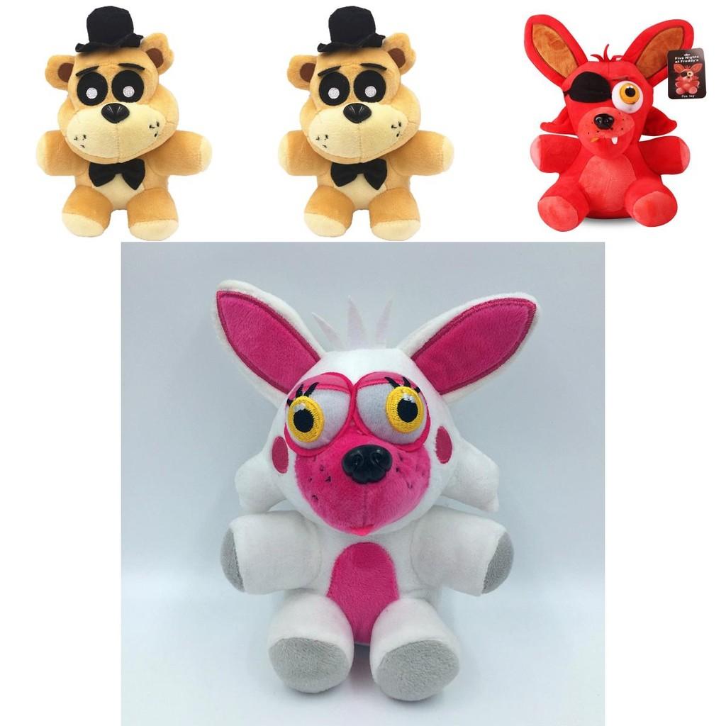 Fnaf Five Nights At Freddy's Prieteni Jucărie de Pluș Moale Cadou 18/25cm Galben Maro Violet Albastru Roșu Alb