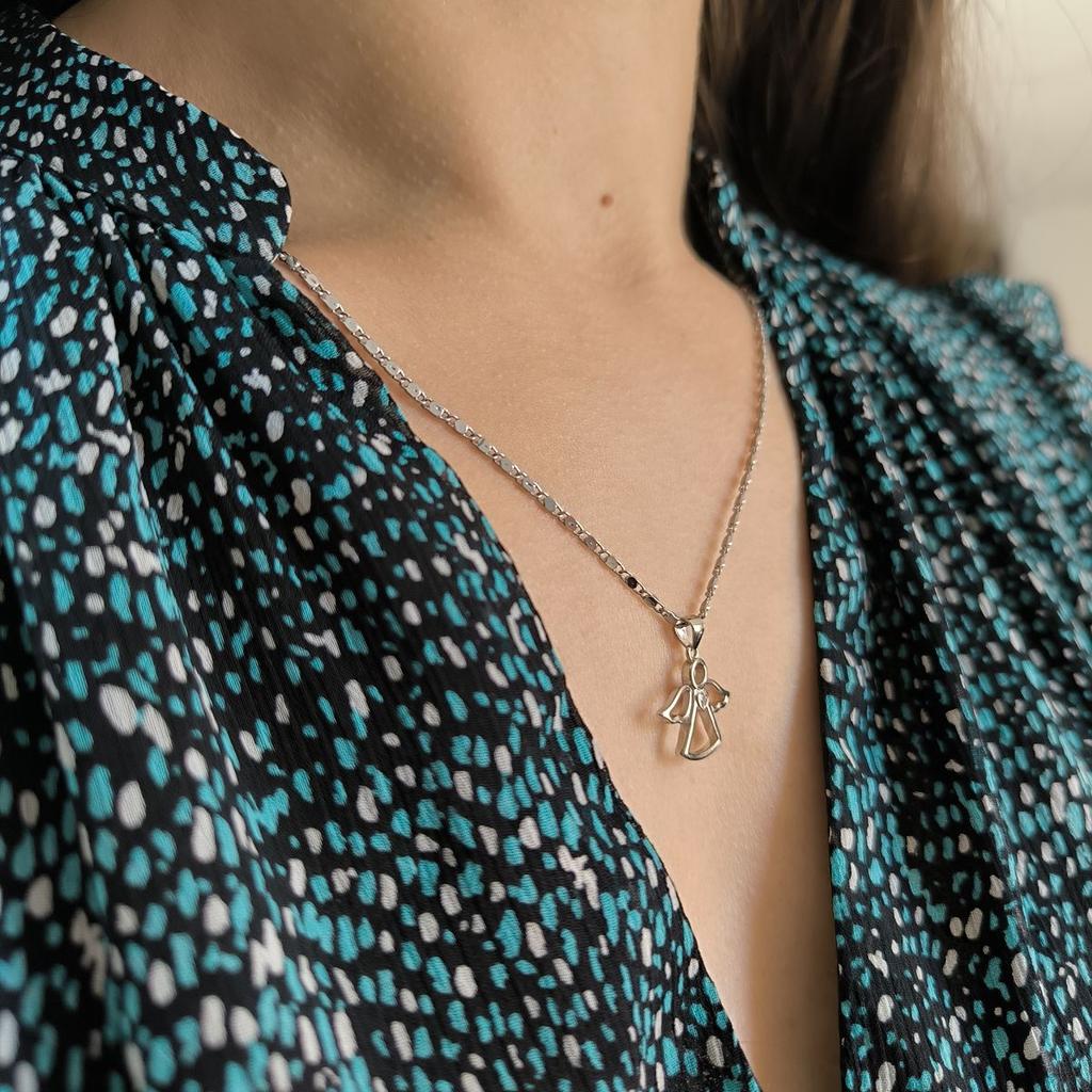 Silver Pendant with Cubic Zirkonia (2191629)