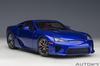 AUTOart 1/18 Scale Lexus LFA (Pearl Blue) Finished Product