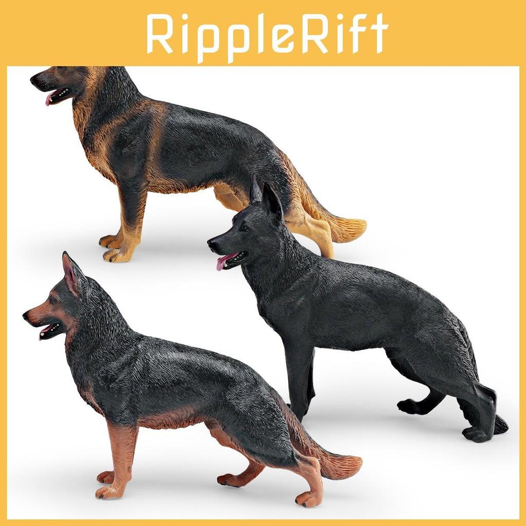 Dog German Shepherd Replication Pvc Model For Children Gift And Decor Home