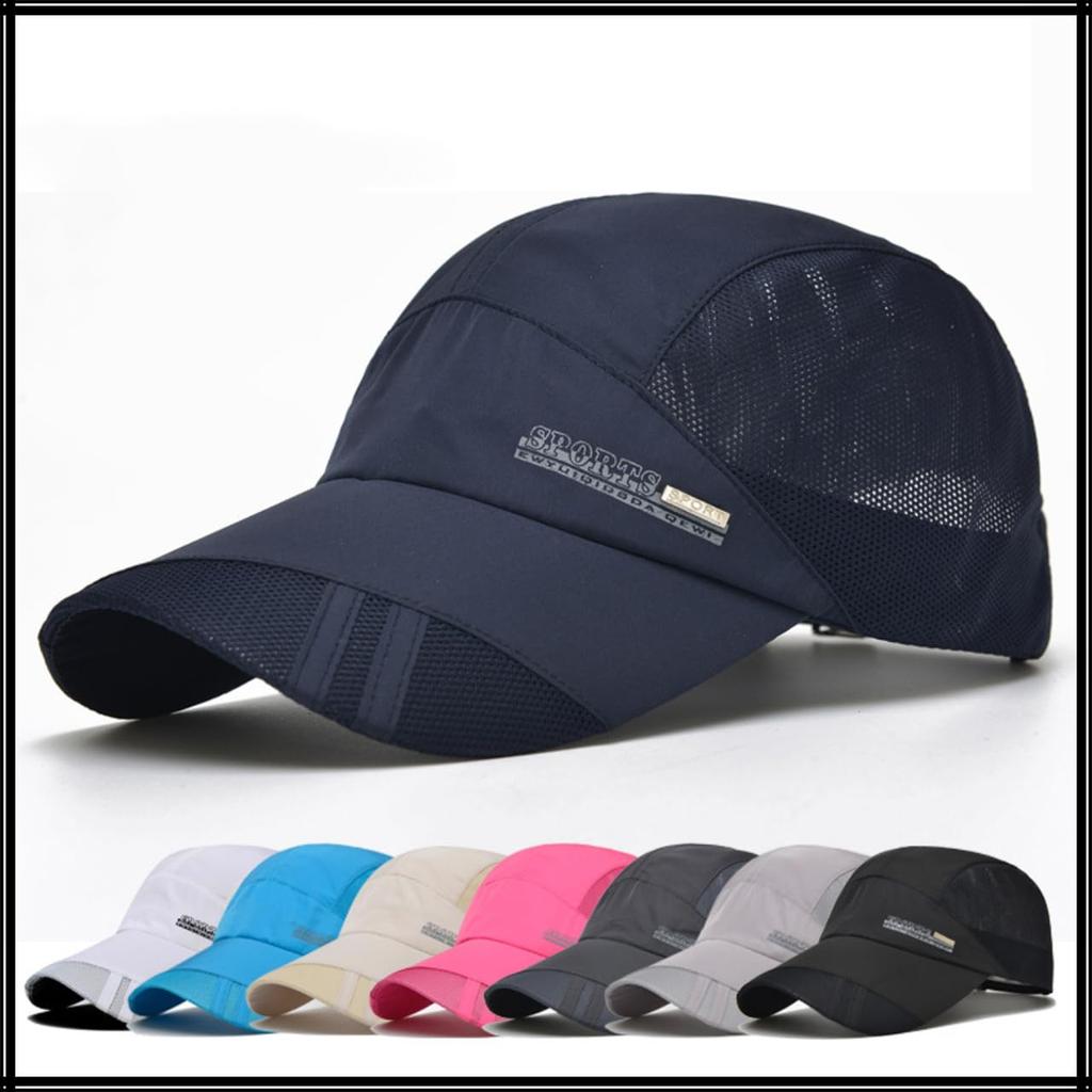 White Fang Outdoor Netz Einfach für Männer und CZA141 Hut, Schnelltrocknende Kappe, Leicht, Design, Frauen, (Weiß)