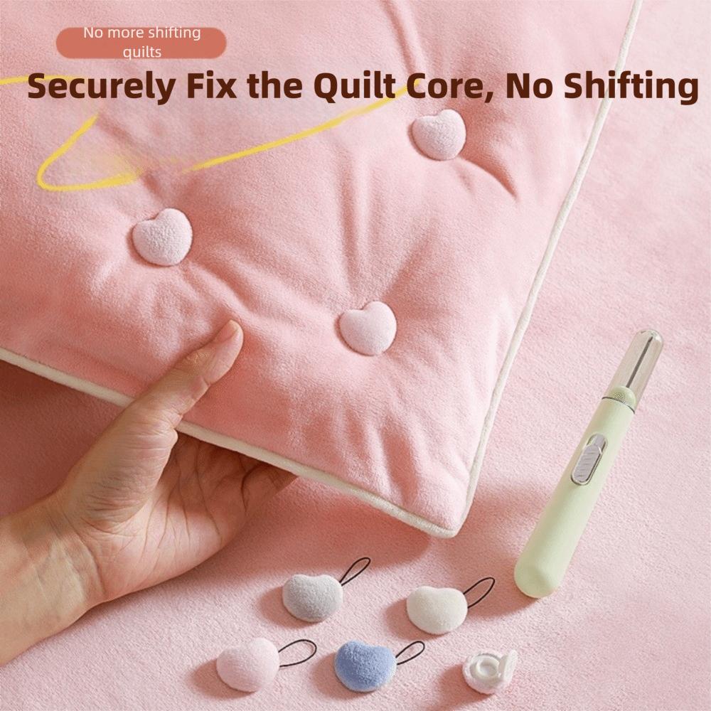 8Pcs New Quilt Fixer Prevent Shifting Invisible Bed Sheet Fixation Easy Instal Traceless Duvet Cover Pins Home