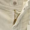 unused minami Anderson Corduroy pants M Ivory Men's Used