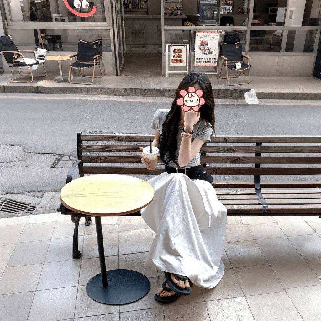 Casual Cotton Blend Long Skirt With Elastic Waist For Women Summer Travel And Office Wear