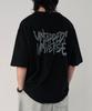 UNTAPPED STUDIO Universe Lettering Pure Cotton Big Oversized Short Sleeve T-Shirt 4 Colors (B Type)