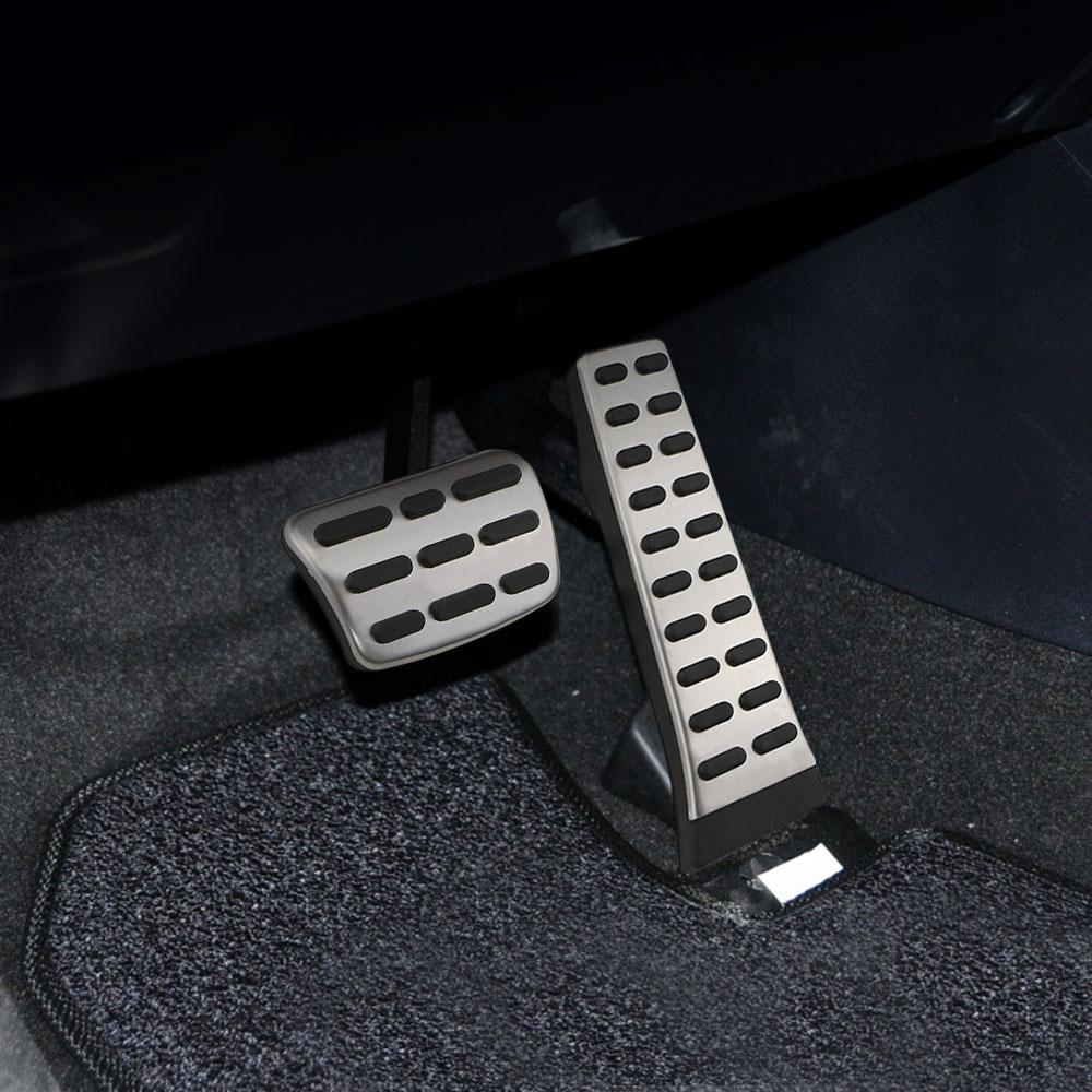Stainless Steel Car-Styling Gas Brake Pedal Cover for Kia Sportage SL 3 R 2011- 2015 Accessories Car Pedals Replacement Parts