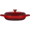 Сковорода Le Creuset Gourmet Professional, чугунная, круглая, 30 см, 3.5 л, красная (21180300602430)