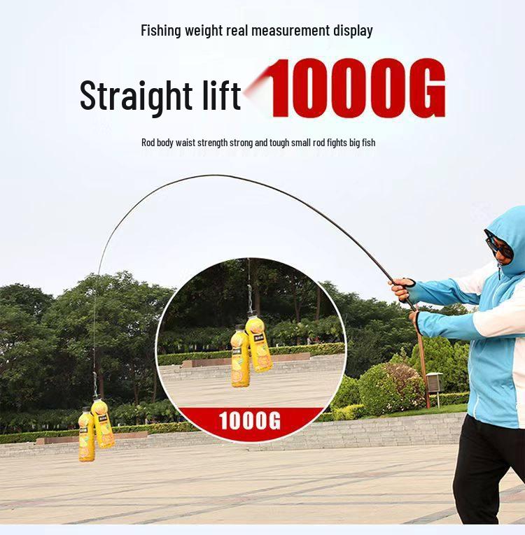Mini Children's Fishing Rod Kit: Compact Micro-Lure Rod for Stream Fishing and Small Fish