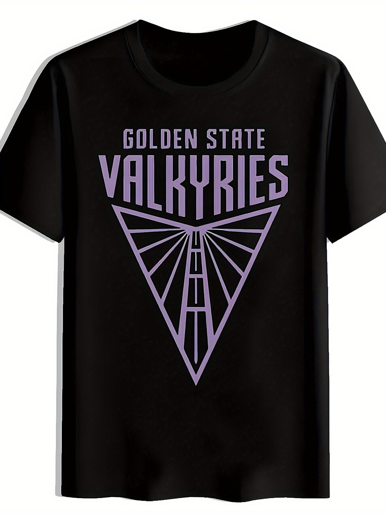 

Graphic T-shirt - Black with Purple Triangle Design S