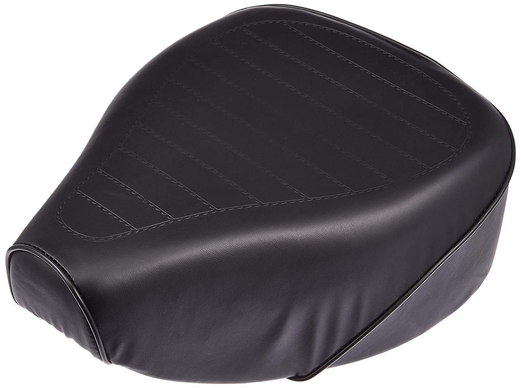 Bike Parts Center Seat with Genuine Super Cub C50 302818 Base, Black, Type, DX/STD