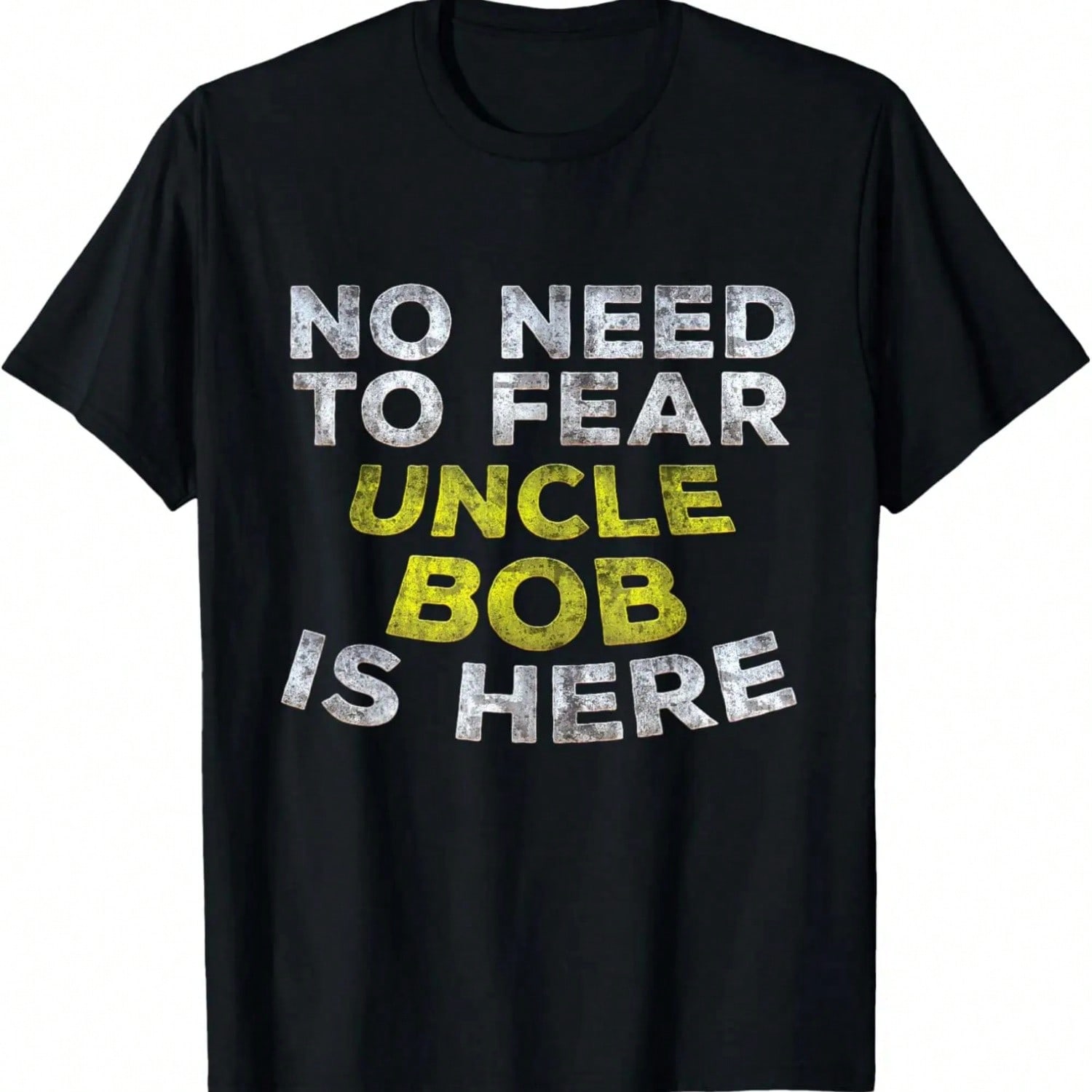 BOB Funny Uncle T-Shirt Gift Family Graphic Tee Name Text T-Shirt S разноцветный