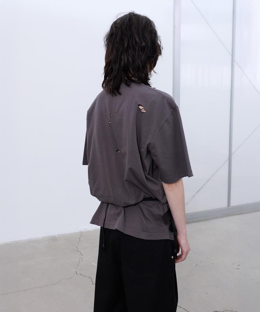 LCDC™ Distressed Oversized T-Shirt (Grey)