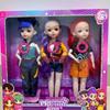 NEW 3D Eye Music Theme Song Witch Huntress Anime 12 Inch Solid Body 15 Joint Cute Collectible Fashion Doll for Girls