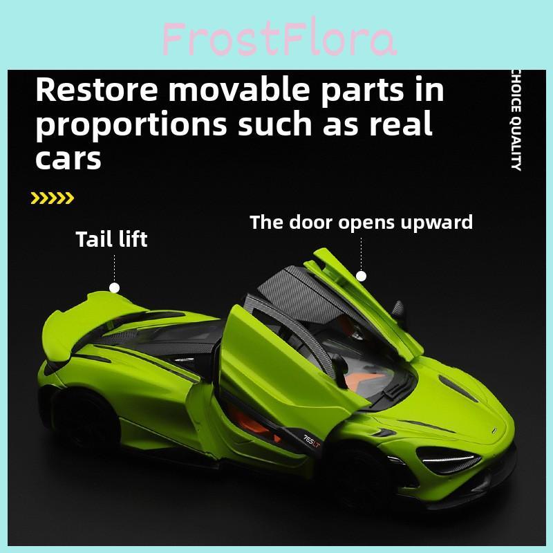 Simulation Dismantling Mclaren Car Model Toy With Sound And Function Light