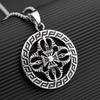 European and American Retro Totem Alloy Pendant Trendy Fashion Men's Necklace Accessories
