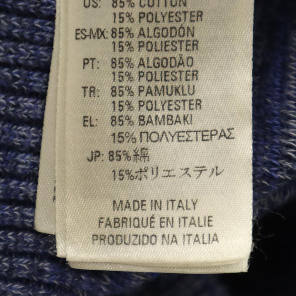 DIESEL Long sleeve knit one piece S blue Women Used