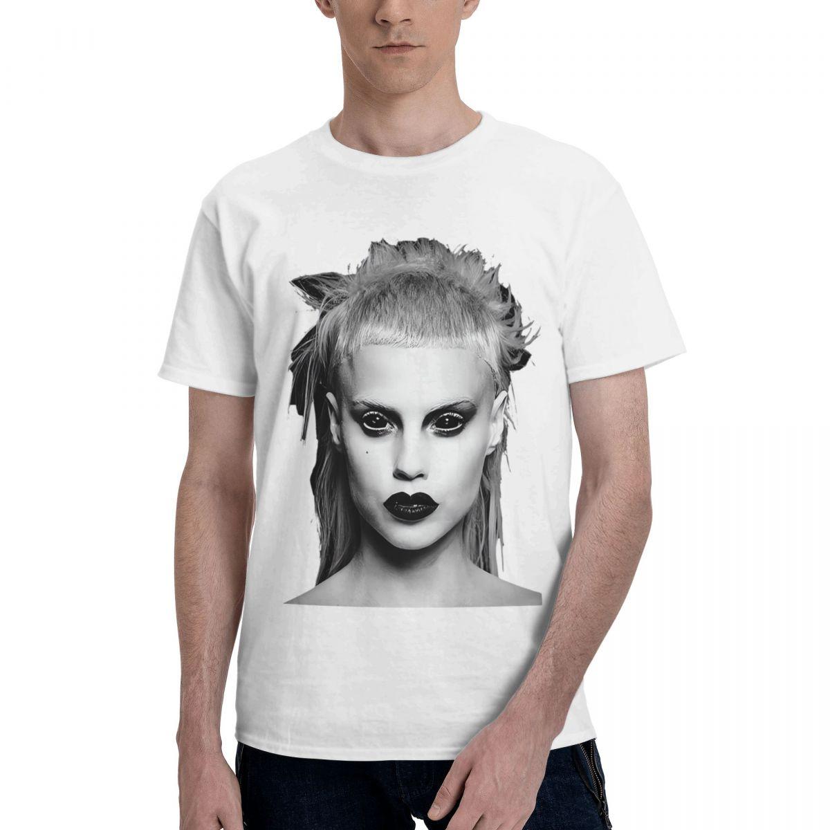 

Die Antwoord Yolandi Visser Обличчя 100% Бавовна Повсякденна Дихаюча Зручна Манга Смішна Футболка Для Чоловіків Футболки Чоловіки 4XL