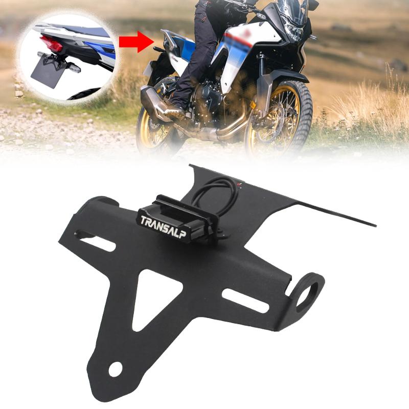License Plate Holder For Honda XL750 TRANSALP XL 750 Motorcycle Accessories Tail Tidy Mount Bracket Rear Fender Eliminator