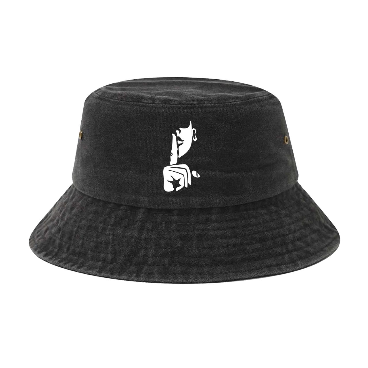 Fisherman Hat Women s Summer Deep Top Large Head Circumference Hat Showing Face Small Versatile Casual Basin Hat чёрный