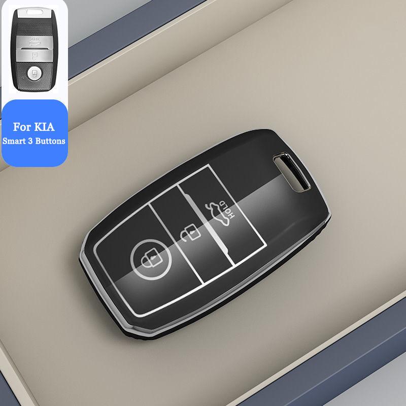 New TPU Car Key Bag Protective Case for Kia Ceed Rio Rio5 Sportage R K3 KX3 K4 K5 Ceed Sorento Cerato Optima 2015 2016 2017