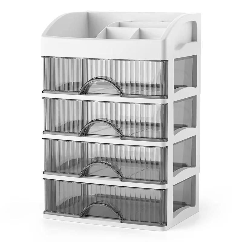 

1Pc 5-layer Makeup Storage Box Debris Storage Box Drawer-style Dressing Table Office DeskCosmetics Multi-layerstoragecabinet 2026 22*16.5*28CM