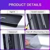 2025 For Mercedes-Benz 4Pcs Carbon Fiber Car Sticker Strip Auto Door Threshold for Mercedes benz W211 W203 W204 W210 W124 W202 C