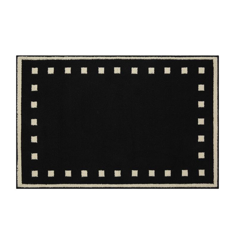 Eingangstürmatte Der Eingangsbereich Schmutzabweisend Mittelalterlicher Teppich Fußmatte Tür-Trittmatte Zuhause Retro-Matte Halbrunde Fußmatte