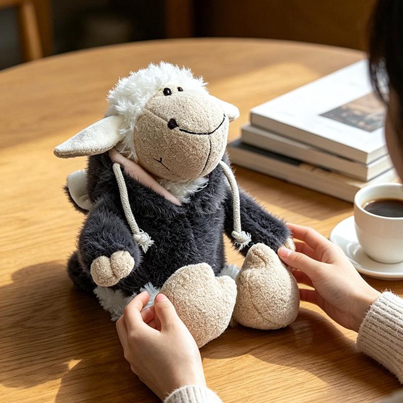 A Stuffed Sheep In Clothing High Quality Plush Toy Lamb Plushies Dolls Perfect Gifts For Kids Birthday Halloween Decor Christmas