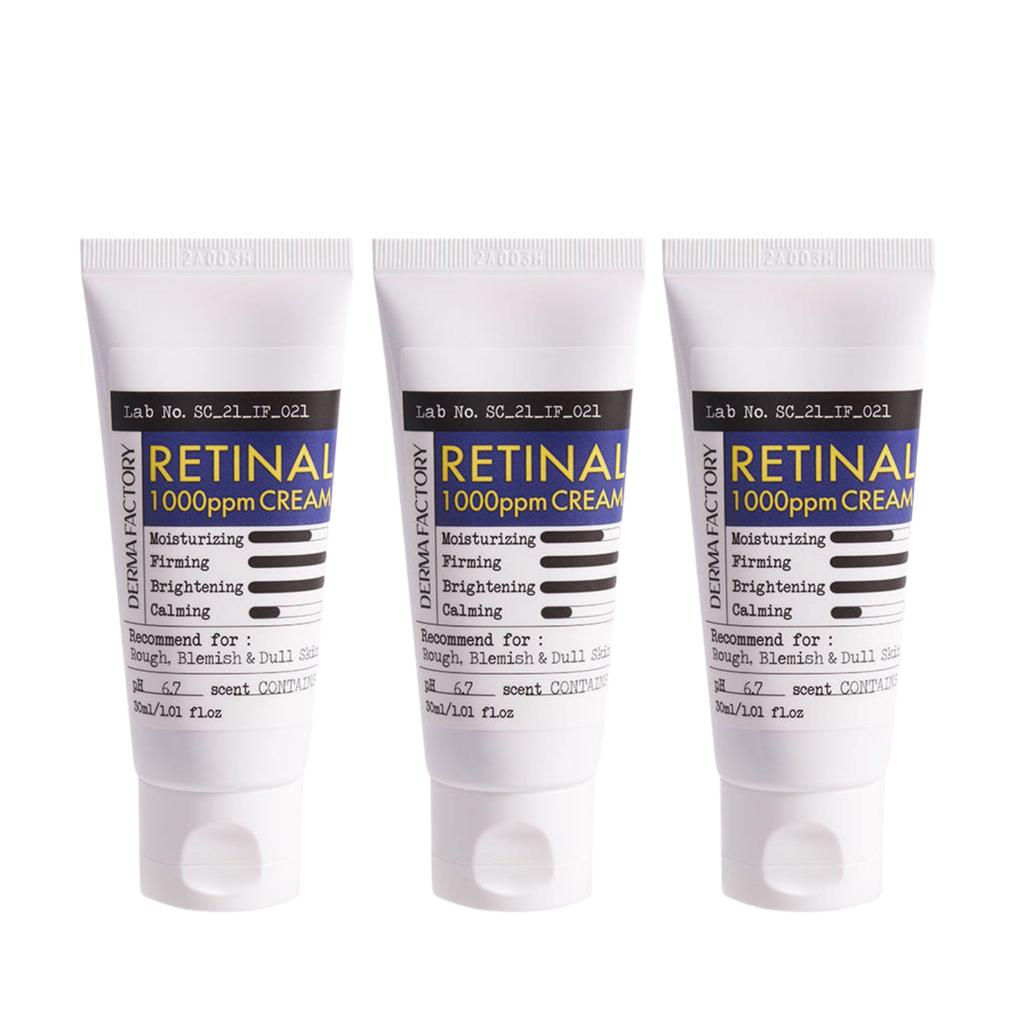 DERMA FACTORY Retinal 1000ppm Cream 30ml